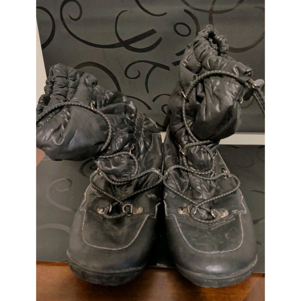 The North Face Ice Queen Boots – Women’s Size 5 Black, Ice Pick, Primaloft